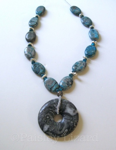 Marble Caves jewelry design necklace