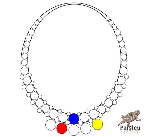 necklace design layout
