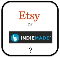 Etsy or IndieMade logos