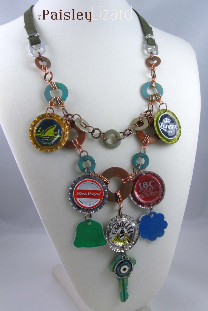 Assemblage necklace 