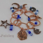 Celestial charm bracelet