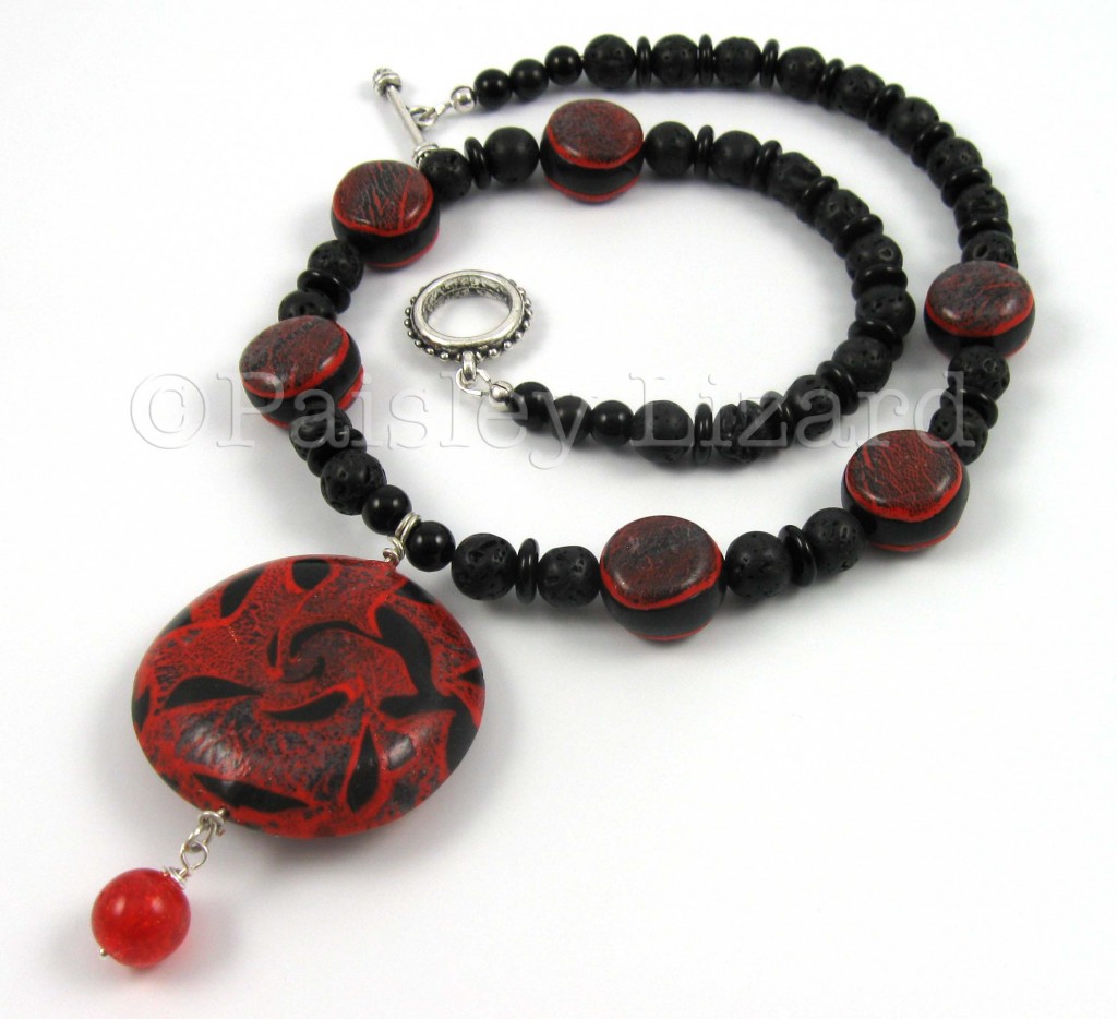 Fire element necklace