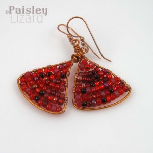 Fire Element earrings