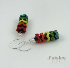 Rainbow earrings