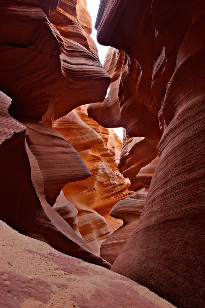 Lower Antelope Canyon near entrance