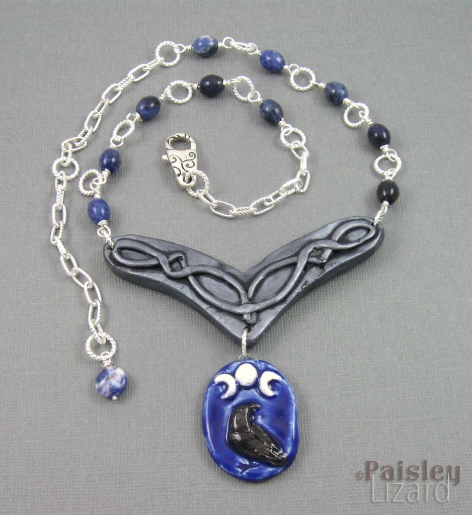 Celtic Raven necklace