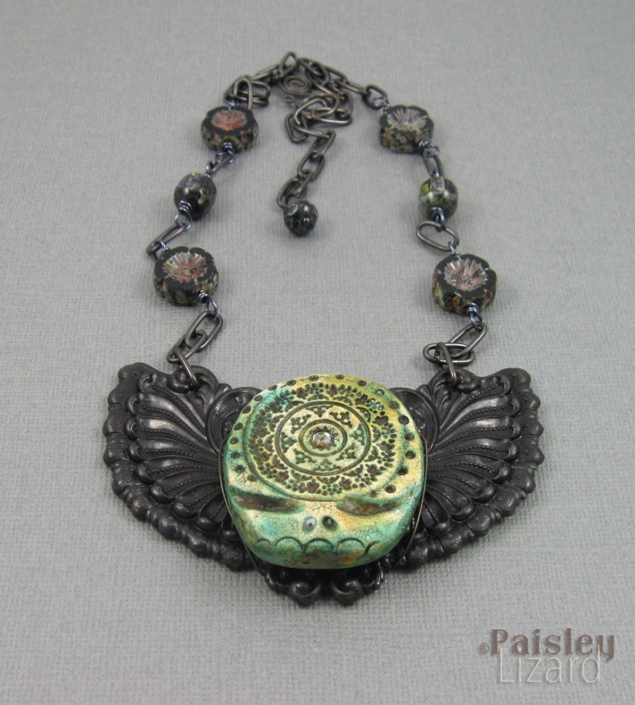 Winged Skull necklace