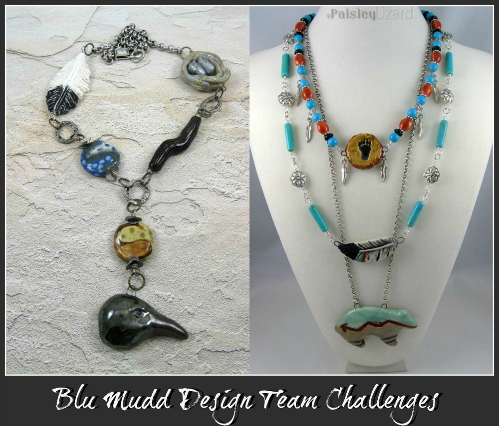 Blu Mudd necklaces