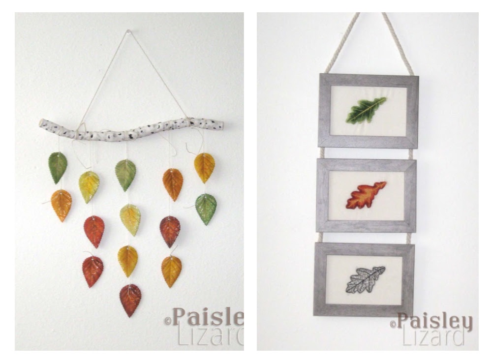 fall leaf wall hangings